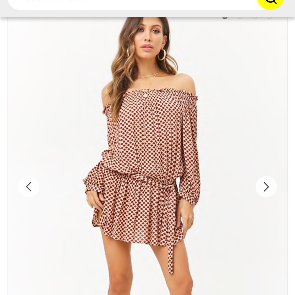 Size S casual off the shoulder dress🔥